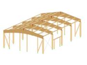 Glued-Laminated Timber Hall